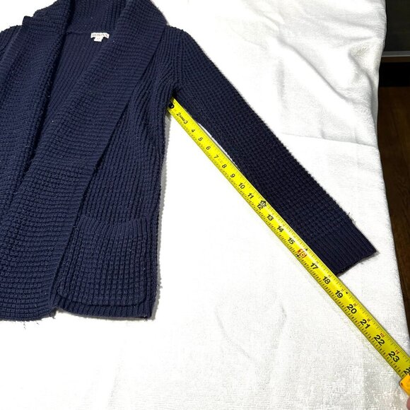 Merona Size Small Navy Blue Cardigan Sweater - Picture 4 of 5
